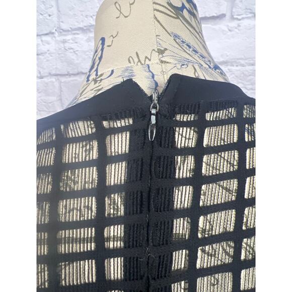 K. Jordan Black Fitted Cocktail Dress - Size Small - Picture 8 of 9